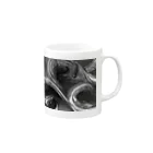 HzPowerの３Dモダン唐草ノート Mug :right side of the handle