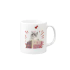 ちゅんちゅこの進撃のMATSURI Mug :right side of the handle