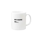 Leoneの【Leone】My name is... Mug :right side of the handle