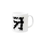 風に吹かれて戻ってきたあいつの牙2 Mug :right side of the handle