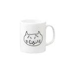 MuLu ハンドメイドのねこのおじにゃん Mug :right side of the handle