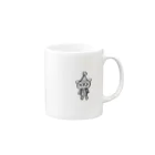 あとりえ441のくまth Mug :right side of the handle