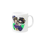 weekの夜空ちゃん Mug :right side of the handle