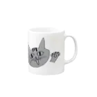 クリベルのHallo neko Mug :right side of the handle