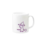 蛇口〆太のお店のすみっこ魔女 Mug :right side of the handle