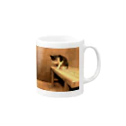 mrkwmrkのねこグッズ Mug :right side of the handle