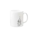 mikanko262の浮き輪 Mug :right side of the handle