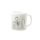 majima_goroのブラック企業をぶっ壊したいおじさん Mug :right side of the handle