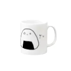 wswsのおにぎしわっしょい君 Mug :right side of the handle