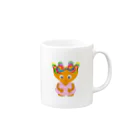 ジルトチッチのデザインボックスの可愛い女の子のグッズ Mug :right side of the handle