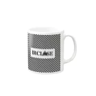 イルクロウズのbland logo Mug :right side of the handle