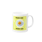 gmnbのfried egg  Mug :right side of the handle