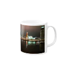 kirisimakoの港の夜景 Mug :right side of the handle