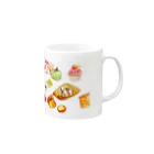 Venustaの美味しい時間を。-スイーツタイム Mug :right side of the handle