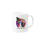 きぶん屋のカラフルゾンビ Mug :right side of the handle