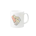 えのころのぷんたガブゥ Mug :right side of the handle