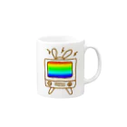 須藤健一のレトロTV Mug :right side of the handle