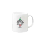 チカチカのめりーくりすます b Mug :right side of the handle