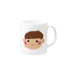 coppeeeepanのおみせやさんのペアルックもできるよ！男の子 Mug :right side of the handle