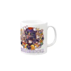 neuneunet.shopのneuneuhalloween! Mug :right side of the handle