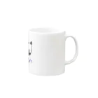 *Yoppy*のうきうきパンダさん Mug :right side of the handle