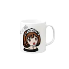 SAME BUT DIFFERのおねだりメイド Mug :right side of the handle