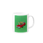 Weのロメオ（グリーン) Mug :right side of the handle
