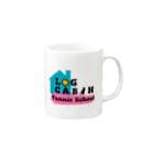 nori8117のログキャビンTSロゴ Mug :right side of the handle