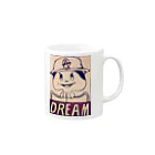 SANPEIのお店のDREAM  Mug :right side of the handle