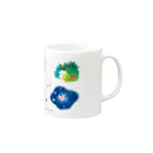 チーカマのいきものたち Mug :right side of the handle