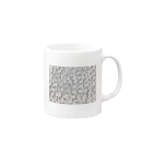 mom-for-3のモニカの線　でんでん虫 Mug :right side of the handle