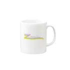 pommeのＣＡＲＮＩＶＡＬ Mug :right side of the handle