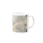 夕凛（ﾕｳﾘ）ゲーム実況者の虹 Mug :right side of the handle