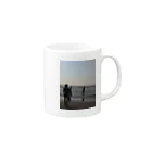 Shun OshimaのSURF time Mug :right side of the handle