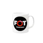 FOTのたこやき　FOT マグカップの取っ手の右面