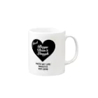 HATE MY LIFE NagoyaのCOOI BOYS DON'T LAUGH Mug :right side of the handle