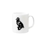 れいのTHE PENGUIN（ペンギン） Mug :right side of the handle