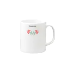 杉山田のバラのクロス Mug :right side of the handle