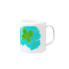 crystal_unicornのhappy Clover Mug :right side of the handle