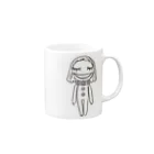 minnanowakuwakuのわく子(人間、女の子) Mug :right side of the handle