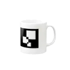 シンプルデザイン：Ｔシャツ・パーカー・スマートフォンケース・トートバッグ・マグカップのシンプルデザイン Mug :right side of the handle