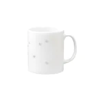 「ごめん々ね 」と言っの冬浮遊 Mug :right side of the handle