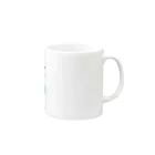 ぱくまる水産のぼーっとくまのみマグカップ Mug :right side of the handle