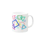 momoccoのmixmix Mug :right side of the handle