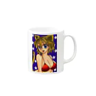 honeydewの猫耳ちゃんマグ Mug :right side of the handle