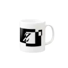 シンプルデザイン：Ｔシャツ・パーカー・スマートフォンケース・トートバッグ・マグカップのシンプルデザインアルファベットZ Mug :right side of the handle
