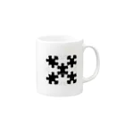 とんしゃんのパズルピースVer1 Mug :right side of the handle