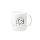 じもいちごのく も が ー る Mug :right side of the handle