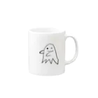 ゆるかわ動物園のオバケさん Mug :right side of the handle