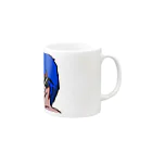 クーロンのグラさん Mug :right side of the handle